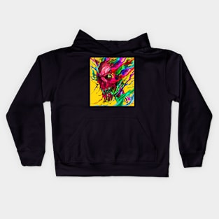 Colorful Skull Kids Hoodie